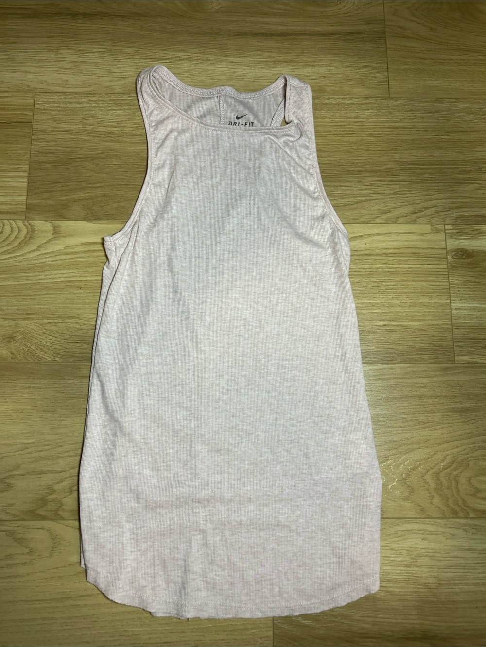 Nike Women's Pale Pink Racerback Tank Top